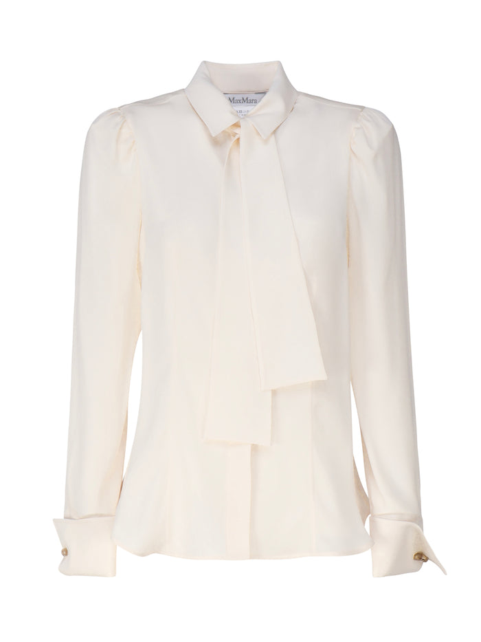 Max Mara Shirts White Seta