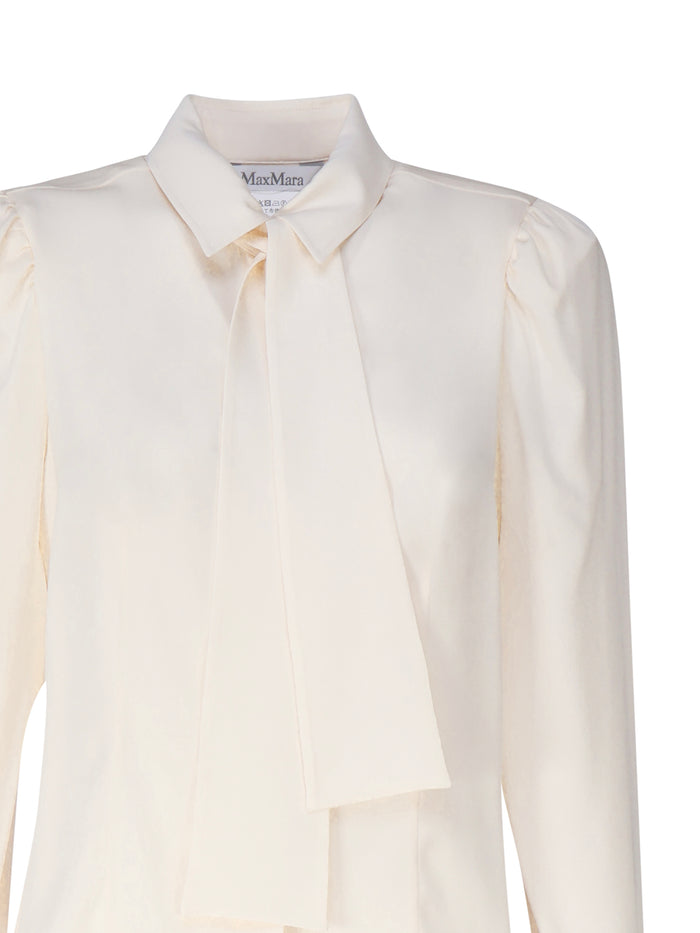 Max Mara Shirts White Seta
