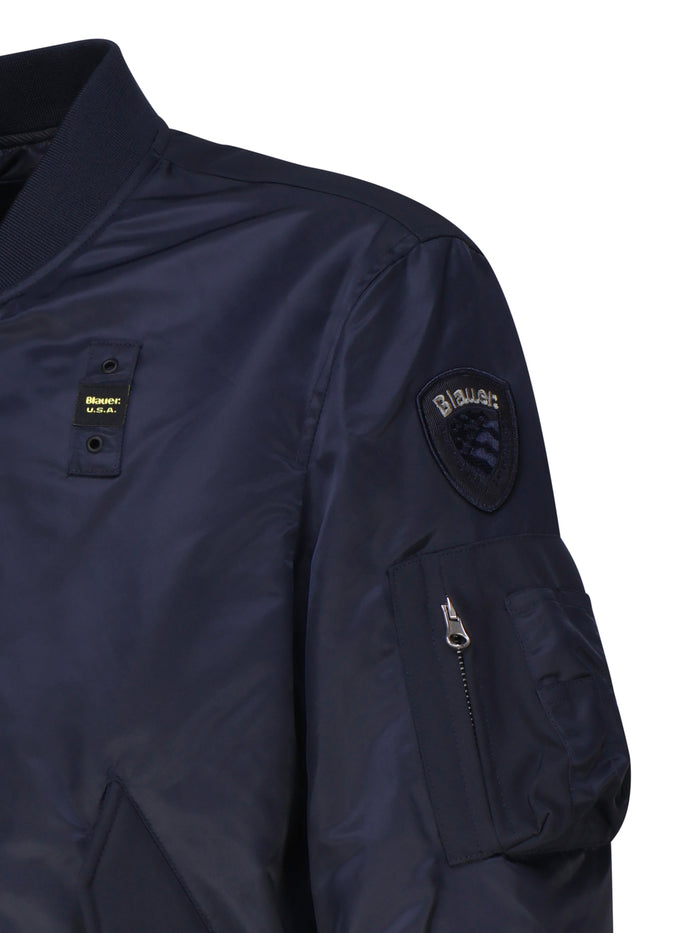 Blauer Coats Blue Nylon