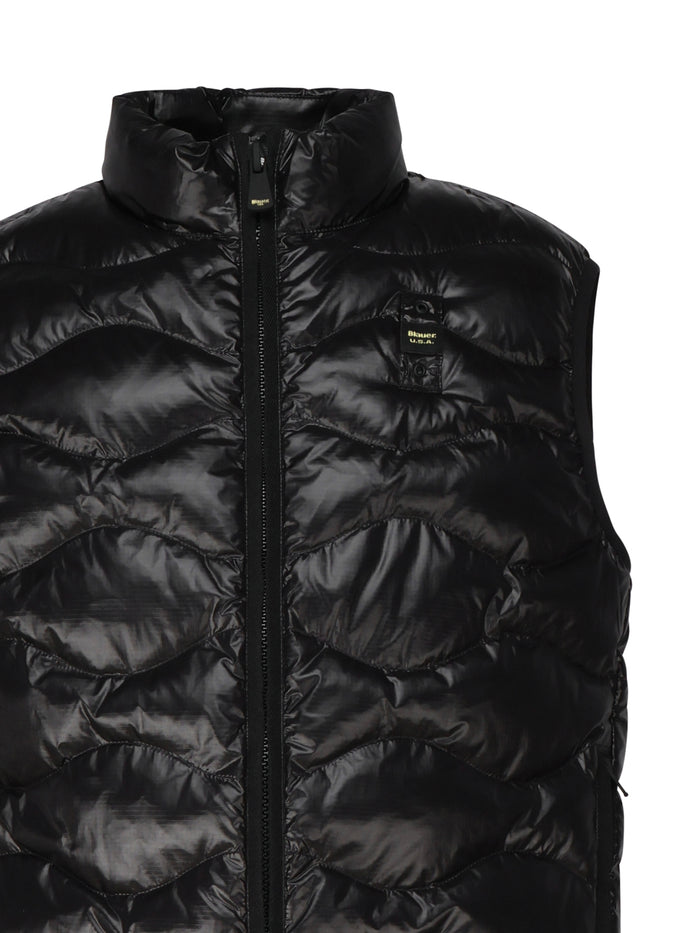 Blauer Coats Black Polyamide
