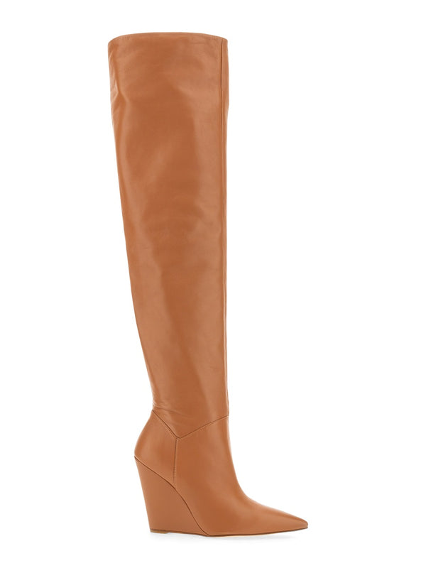 Saloon 100 Wedge Boot Multicolour Leather
