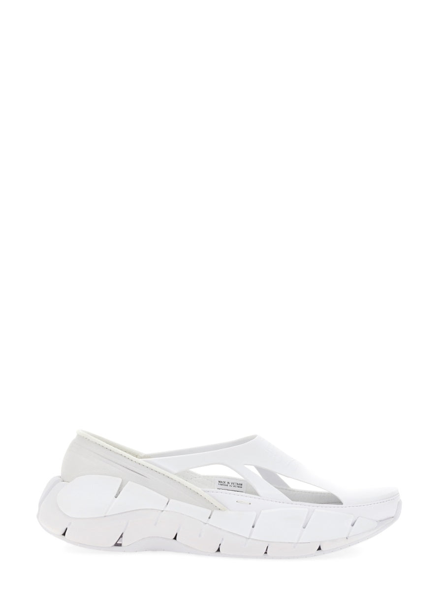 Oversized Sole White Sneakers Polyurethane Trainers