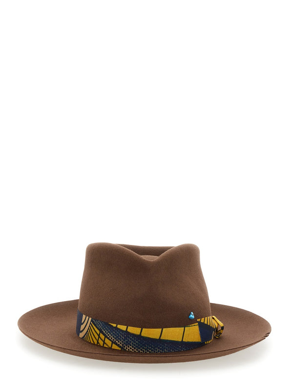 Bougainvillea Hat Brown