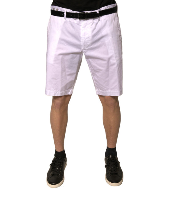 Dolce & Gabbana 97% Cotton shorts in white