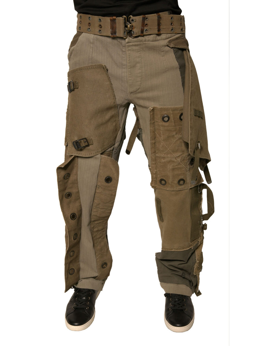 Dolce & Gabbana 50% Cotton 50% Hemp cargo pants in multicolor
