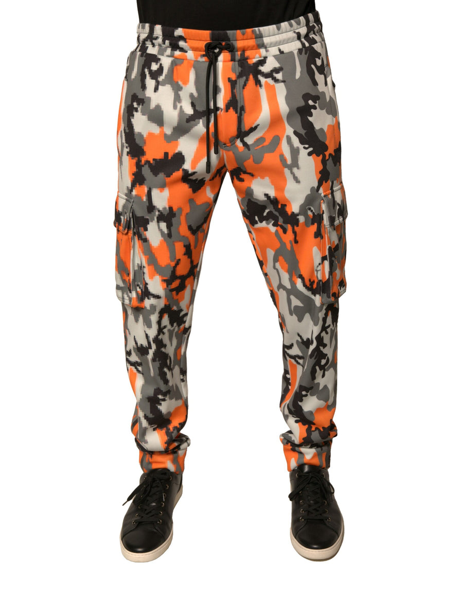 Dolce & Gabbana 58% Polyester 42% Cotton cargo pants in multicolor