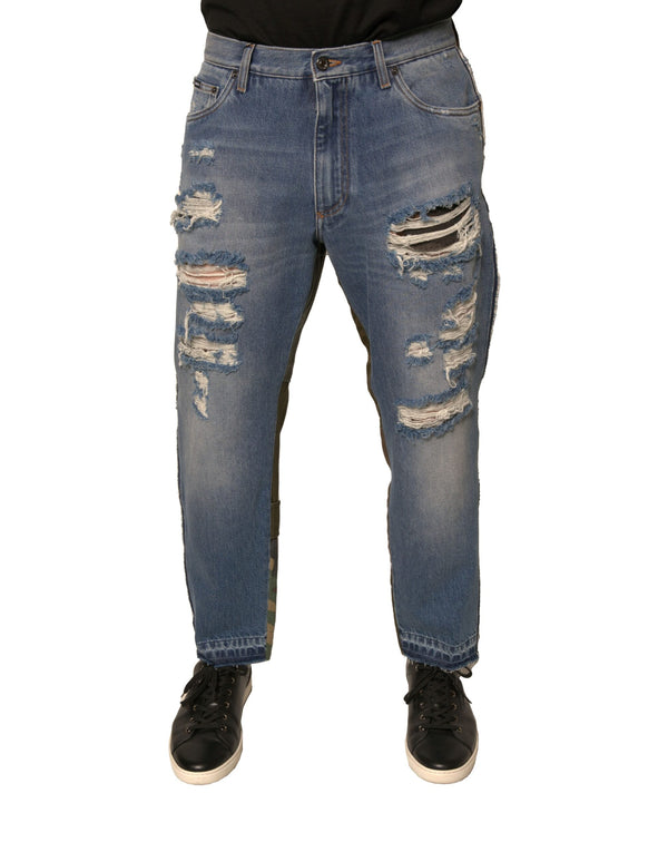 Dolce & Gabbana 100% Cotton jeans in blue