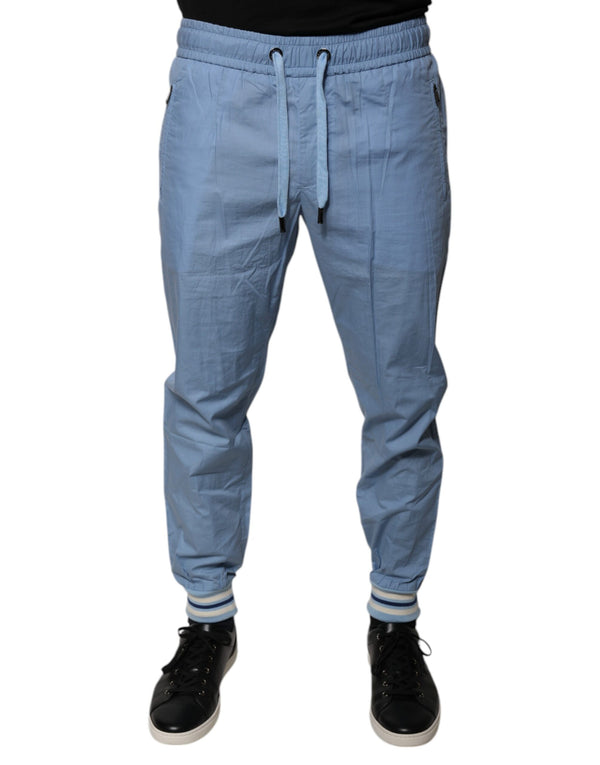 Dolce & Gabbana 100% Cotton joggers in blue