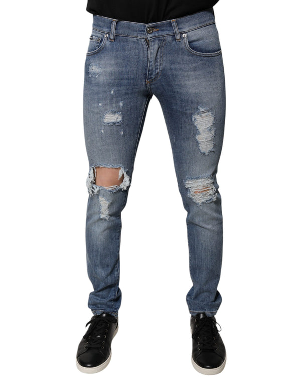 Dolce & Gabbana Cotton jeans in blue