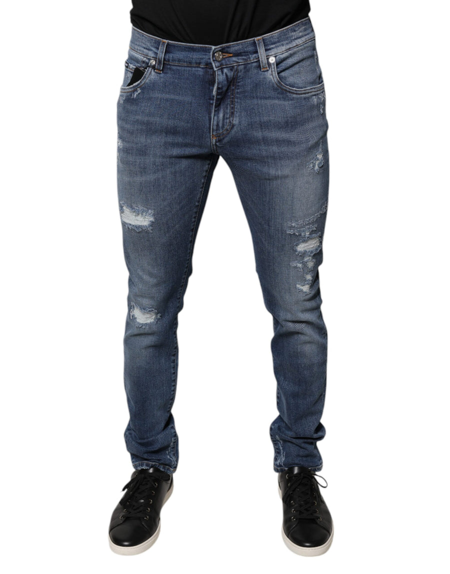 Dolce & Gabbana 98% Cotton 2% Elastane jeans in blue