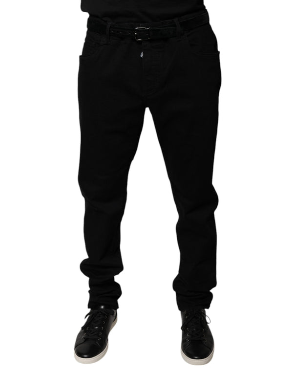 Dolce & Gabbana 98% Cotton jeans in black