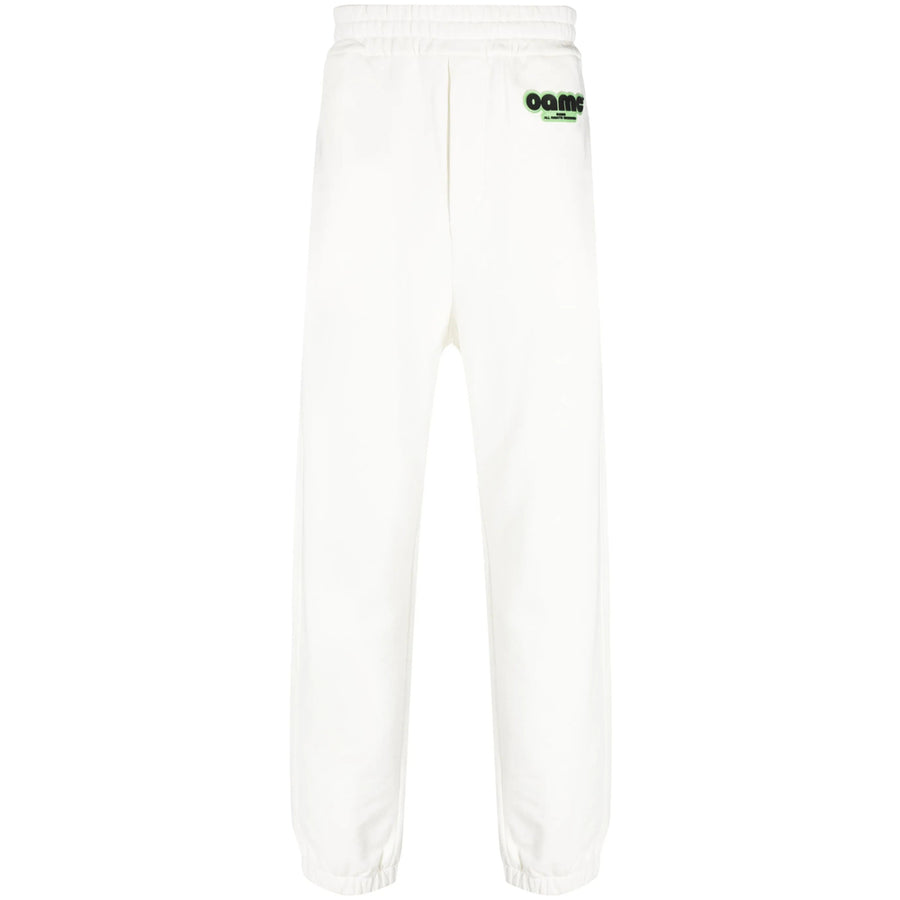 Oamc White Track Pants Cotton
