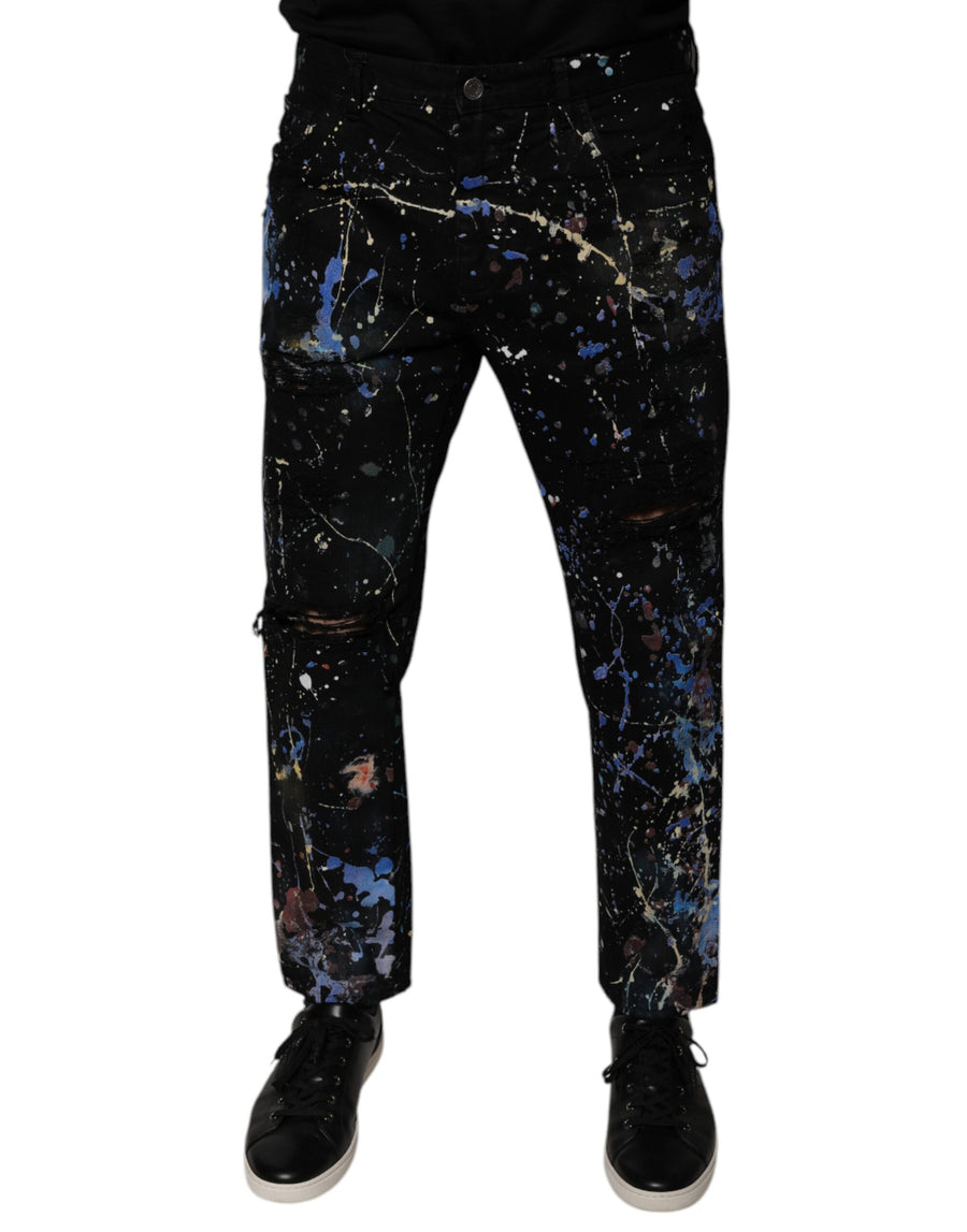 Dolce & Gabbana 100% Cotton jeans in black