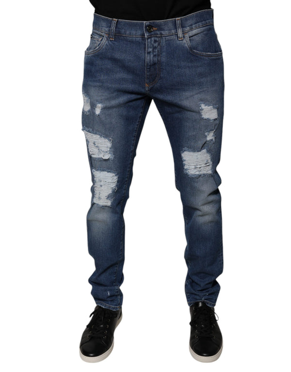 Dolce & Gabbana 98% Cotton 2% Elastane jeans in blue