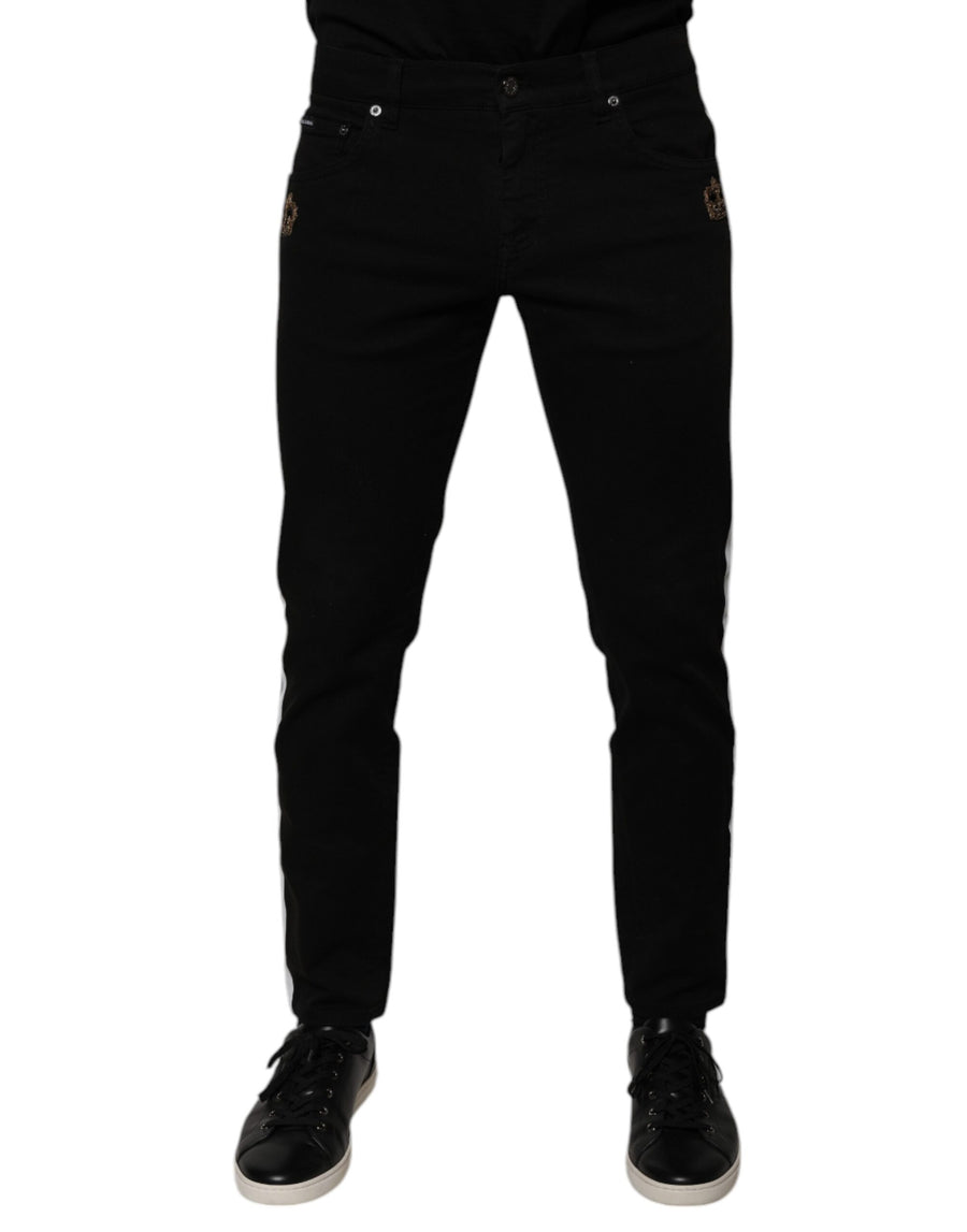Dolce & Gabbana 98% Cotton 2% Elastane jeans in black