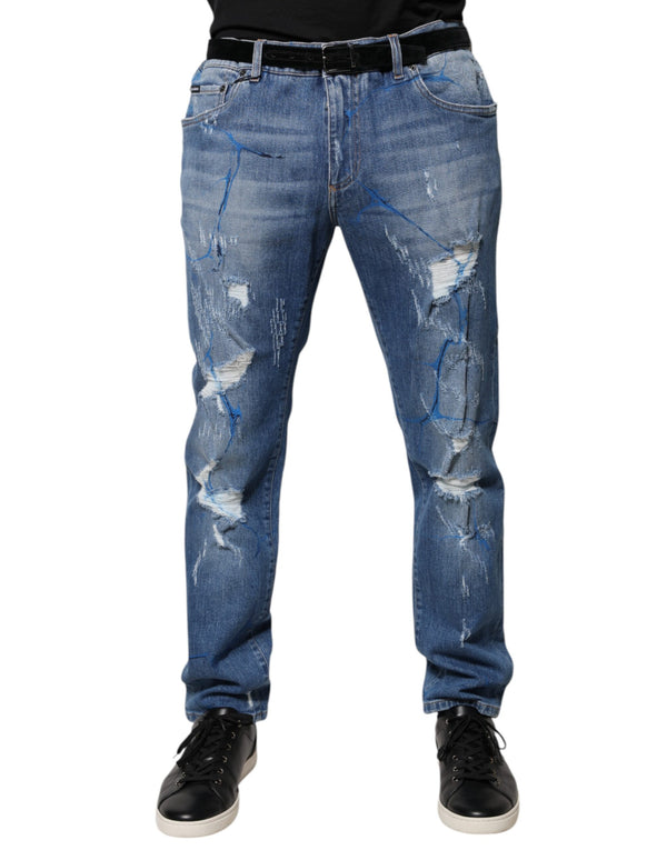Dolce & Gabbana 98% Cotton 2% Elastane jeans in blue