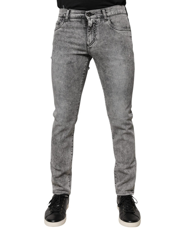 Dolce & Gabbana 98% Cotton jeans in gray