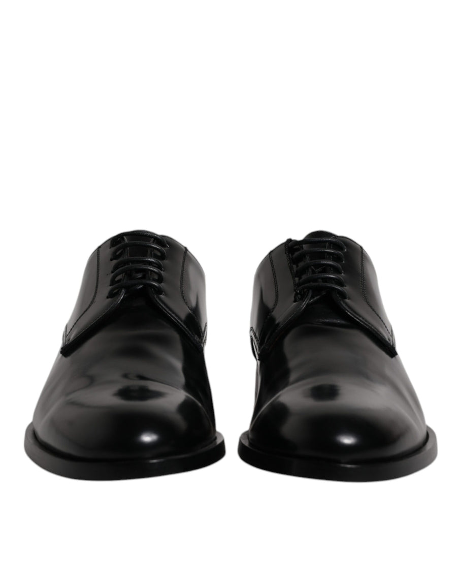 Dolce & Gabbana 100% Calf Leather derby in black