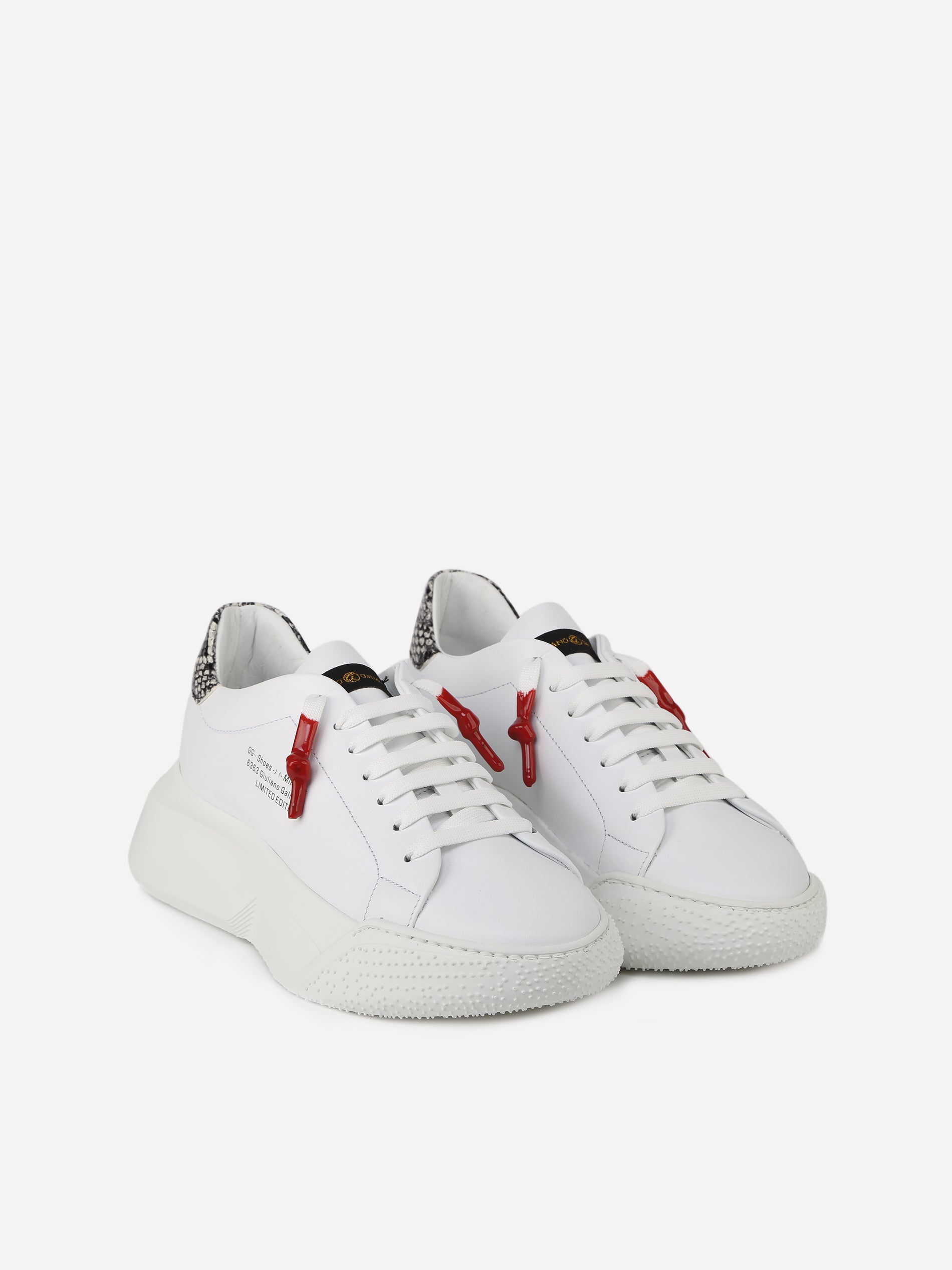 Giuliano Galiano Sneakers White Calfskin