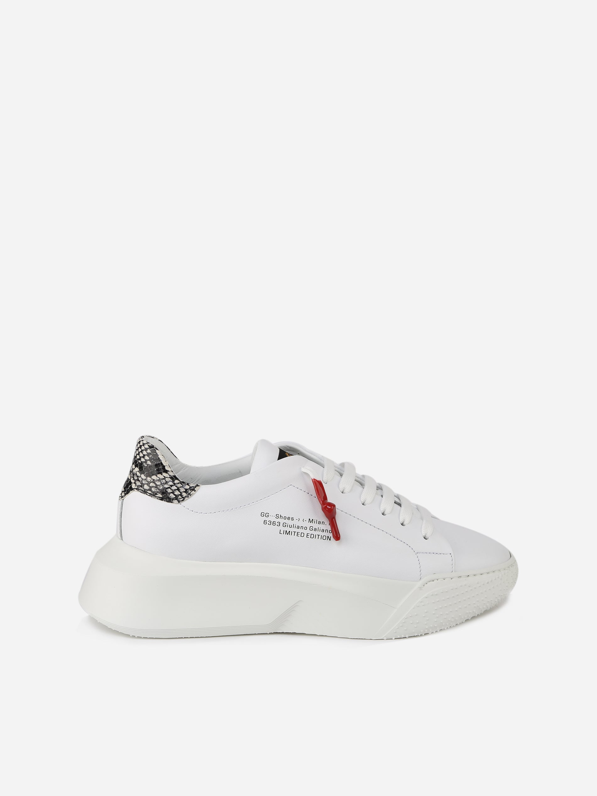 Giuliano Galiano Sneakers White Calfskin