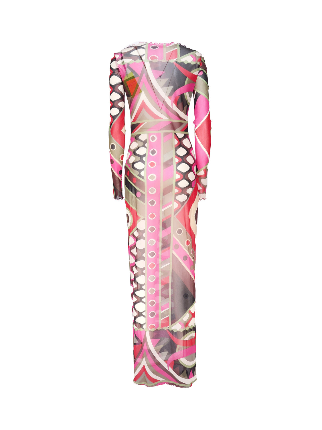 Pucci Dresses Multipink Silk