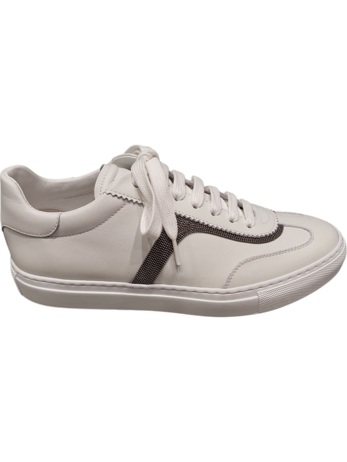 Trainers White Calf Leather | Shoe