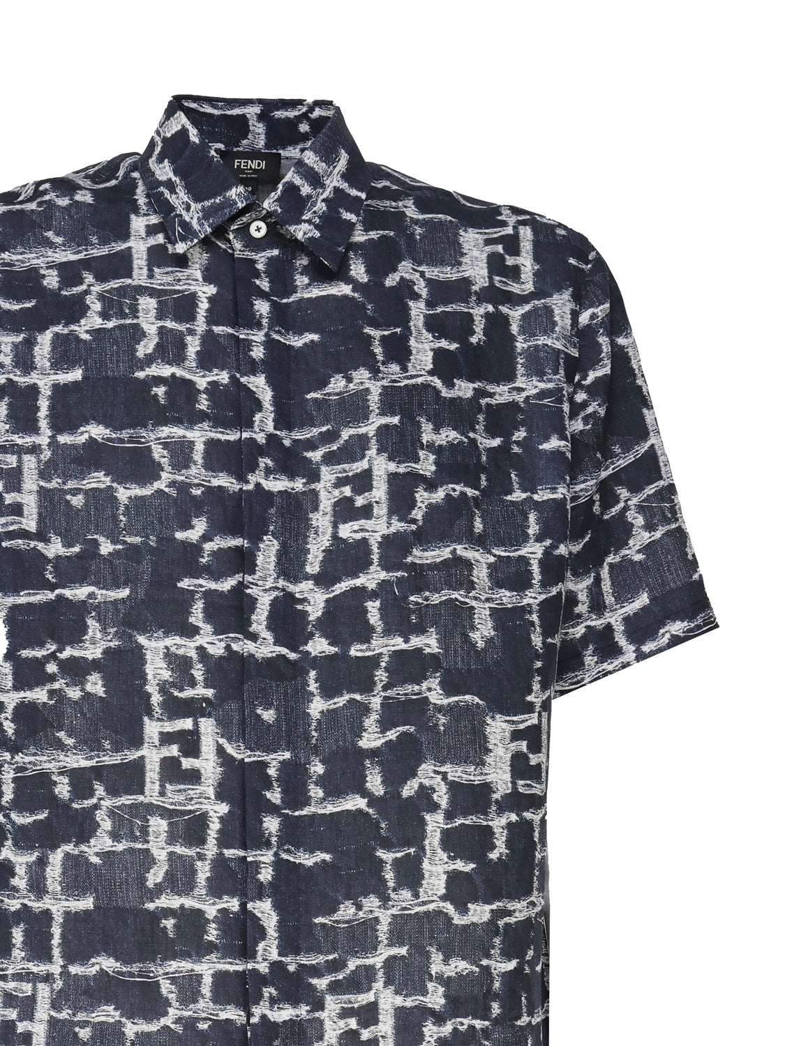 Fendi Shirts Blue Li+bott:mdp