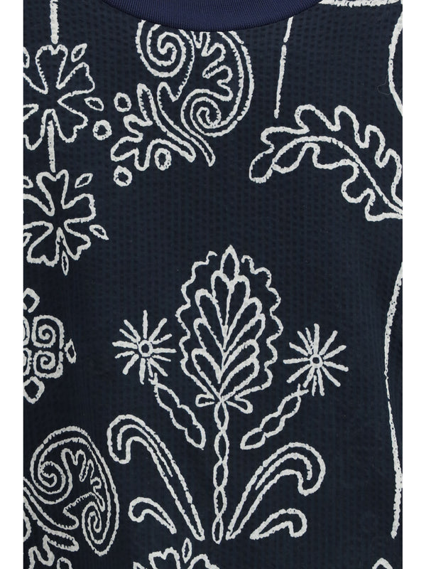 Cotton T-Shirt Peacoat