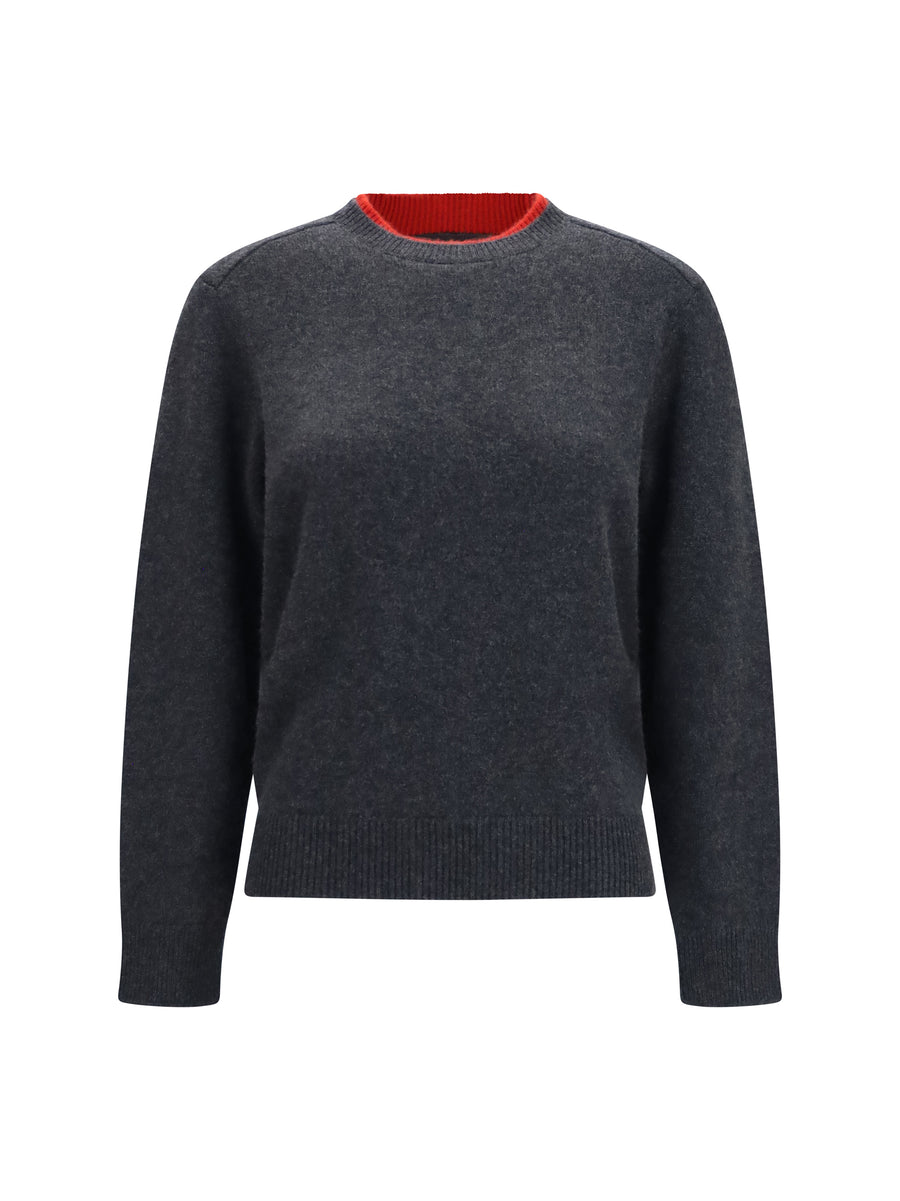 Loulou De Saison 100% Cashmere sweater in gray