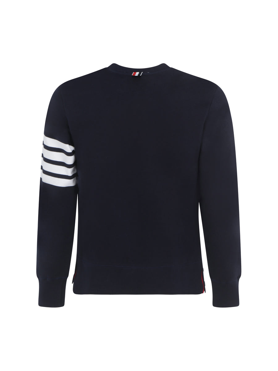 Cotton Sweatshirt Navy Sweatshirts