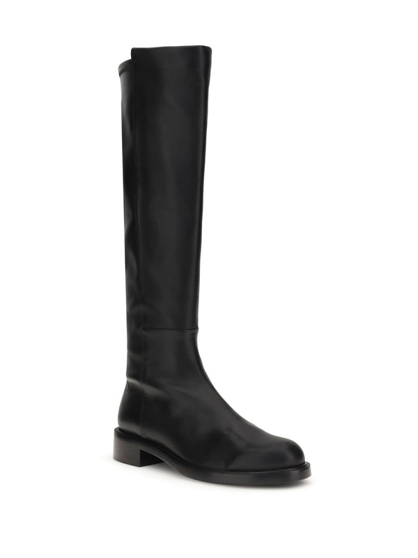 High Boots Gisele Black Calf Leather