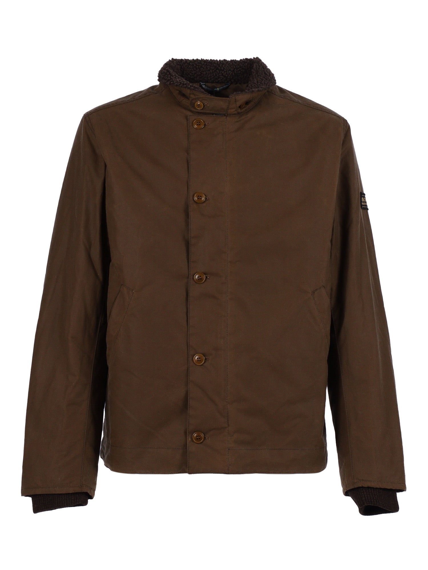 MAYBURN WAX JKT Beige Waxed Cotton Heavy Jacket