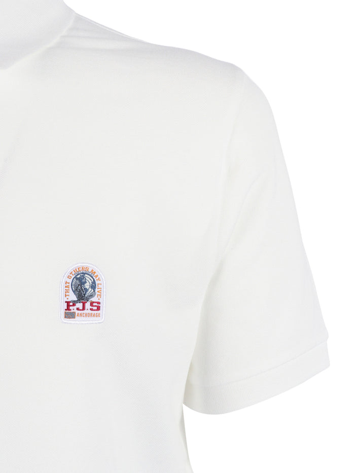 POLO WELLINGTON - MAN White Cotton Elastane Short Puffer