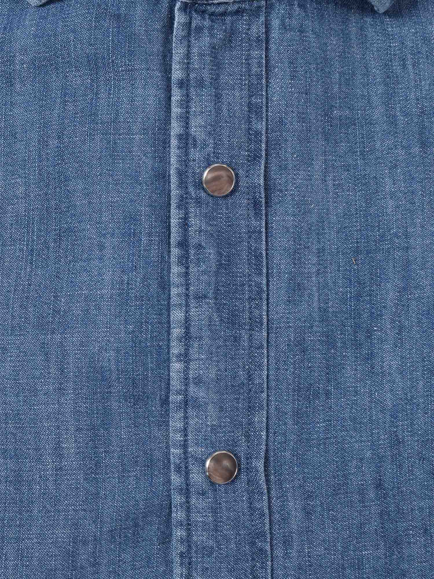 Shirt Blue Cotton