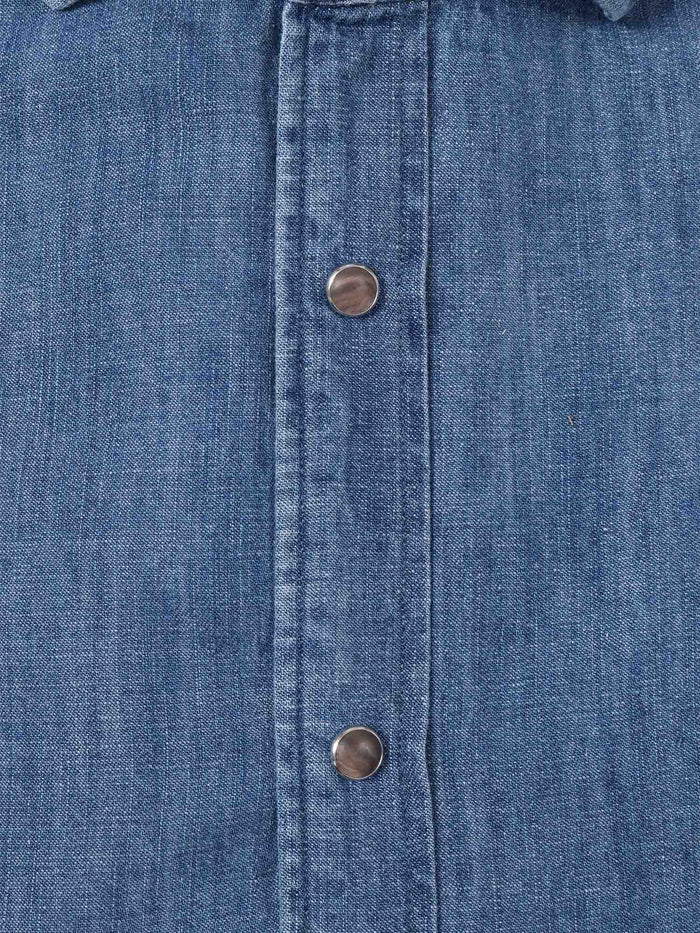 Shirt Blue Cotton