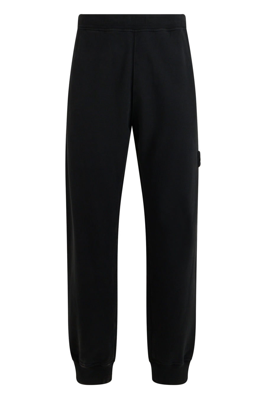 Track Pants Black Cotton