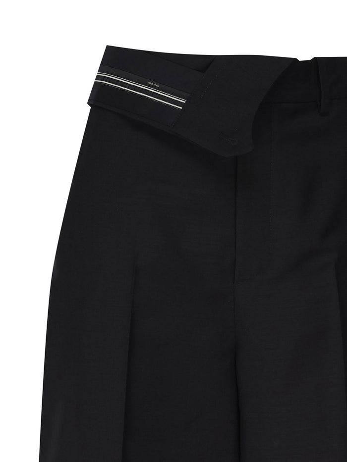 Fendi Rtw Black Wool