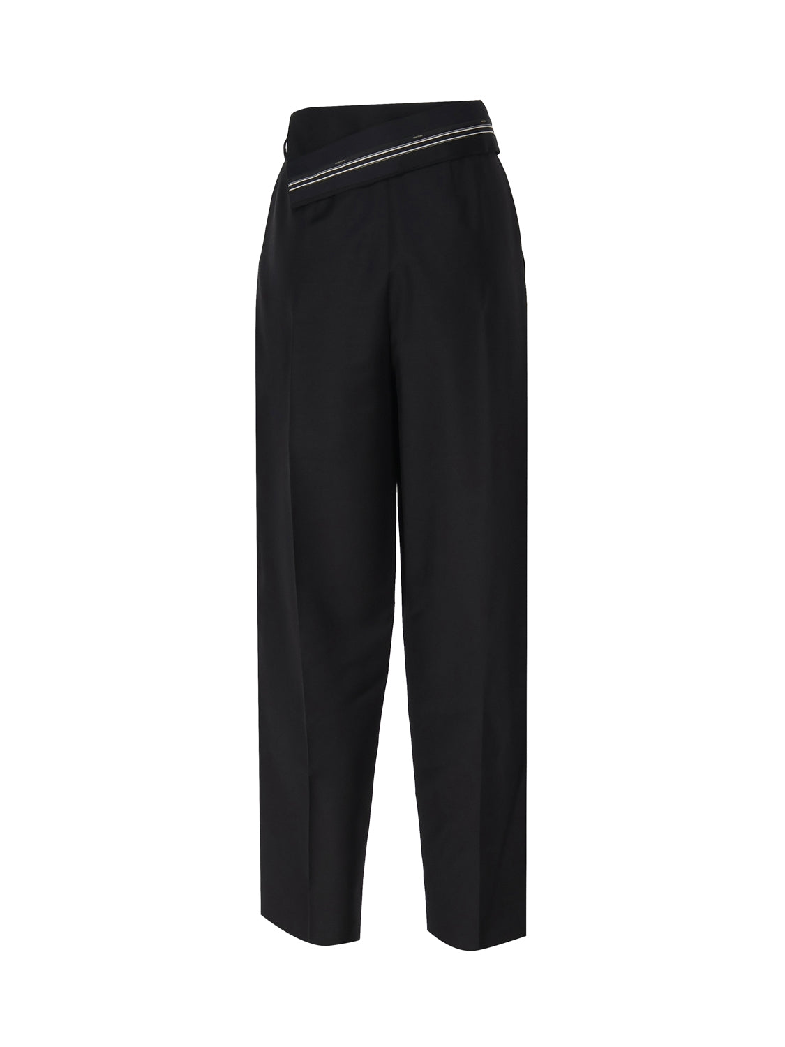 Fendi Rtw Black Wool