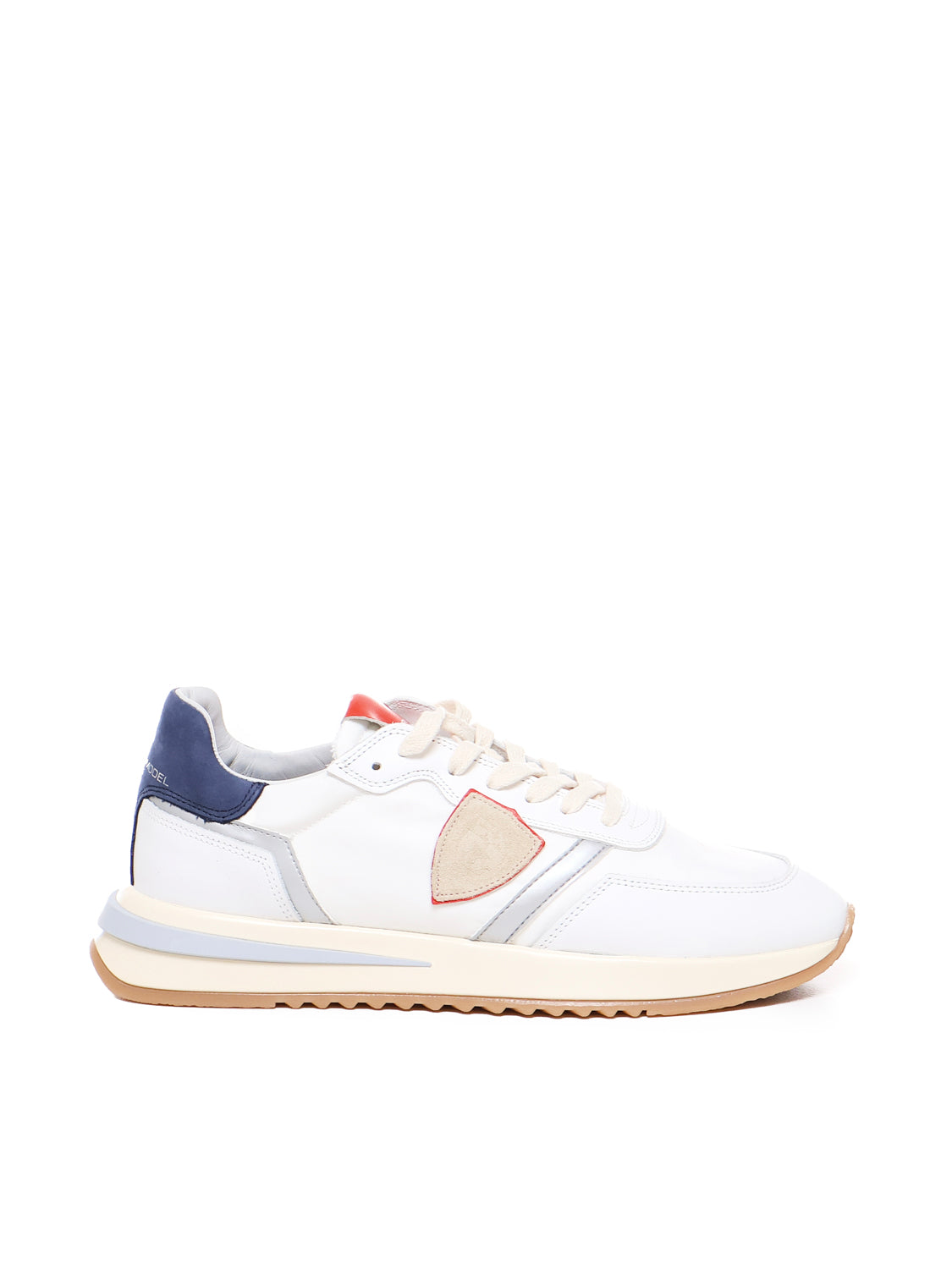 Philippe Model Sneakers Blue, Light Orange Nylon