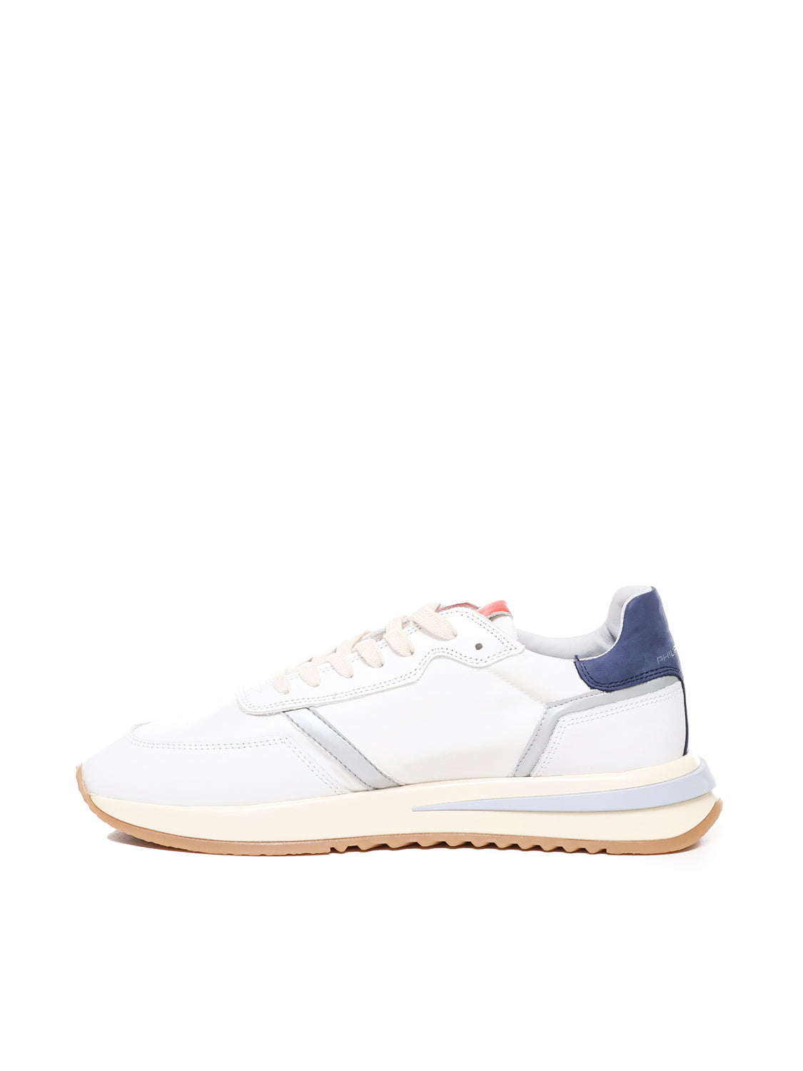 Philippe Model Sneakers Blue, Light Orange Nylon