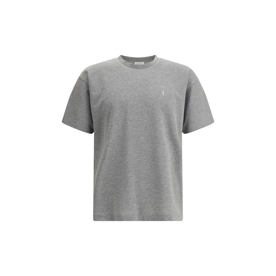 Saint Laurent Cotton t-shirt in gray