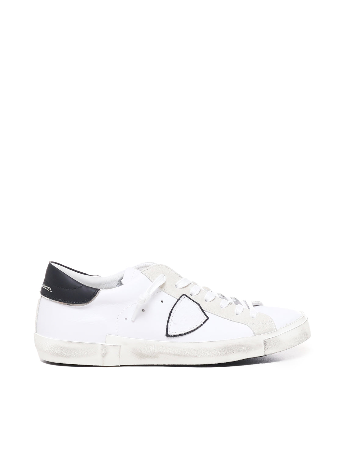 Philippe Model Sneakers White Calf Leather