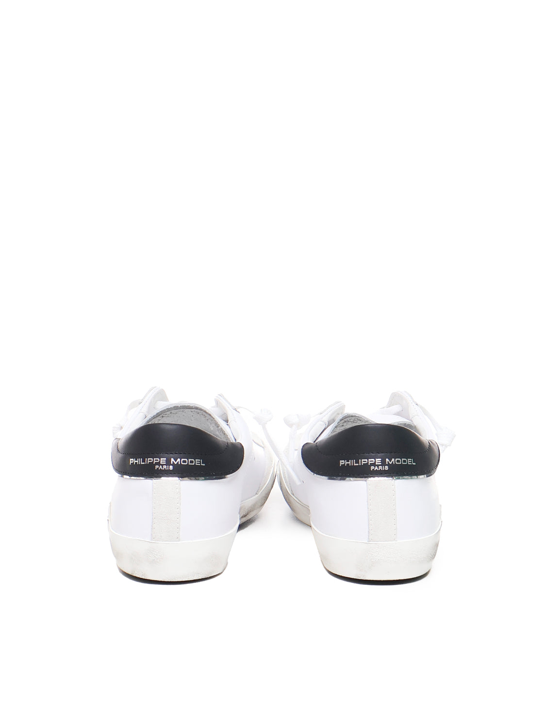 Philippe Model Sneakers White Calf Leather