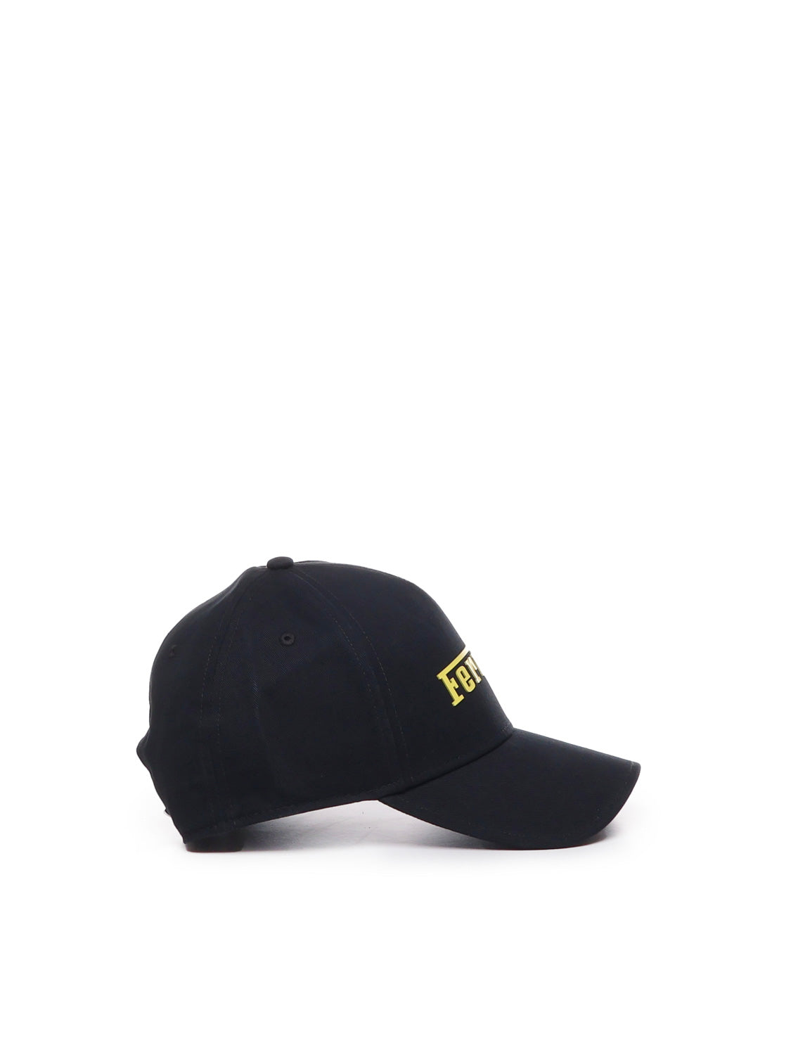 Ferrari Hats Black Cotton