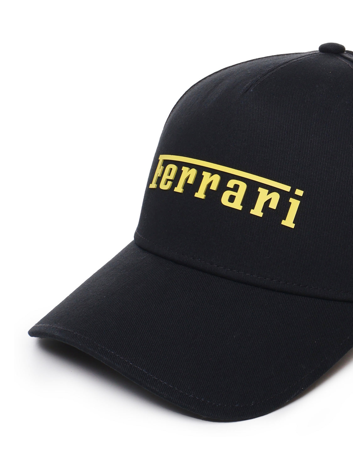 Ferrari Hats Black Cotton