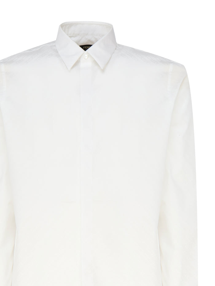 Fendi Shirts White Cotton