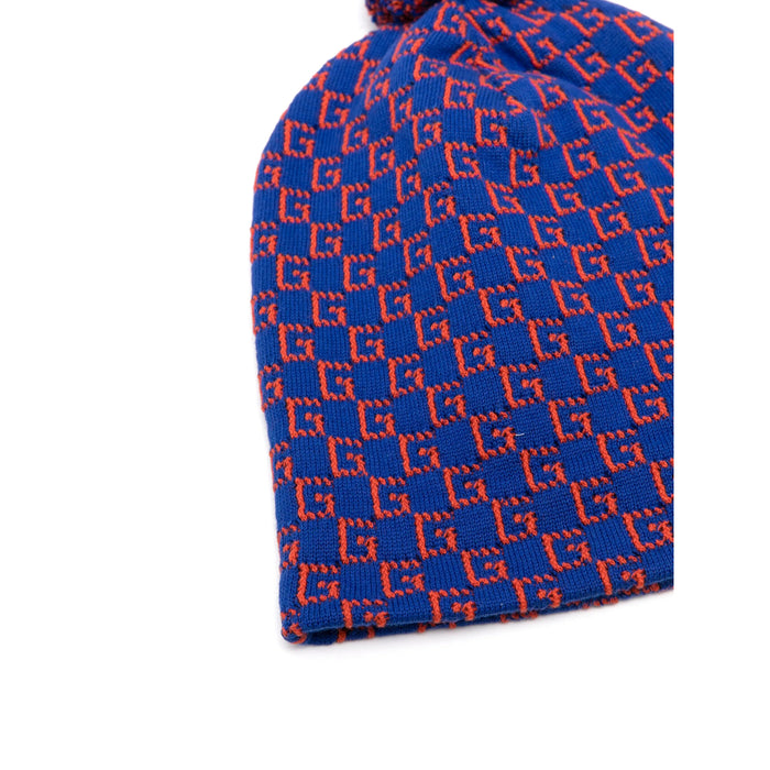 Cap Gucci Blue/red Cotton: 100. Caps