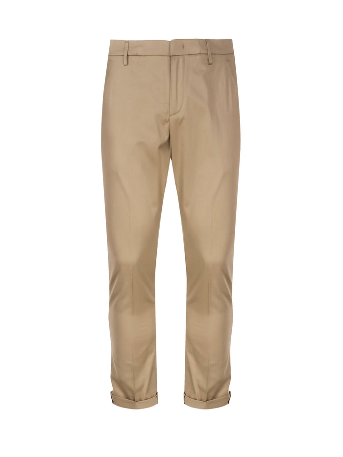Dondup Rtw Brown Cotton Elastan