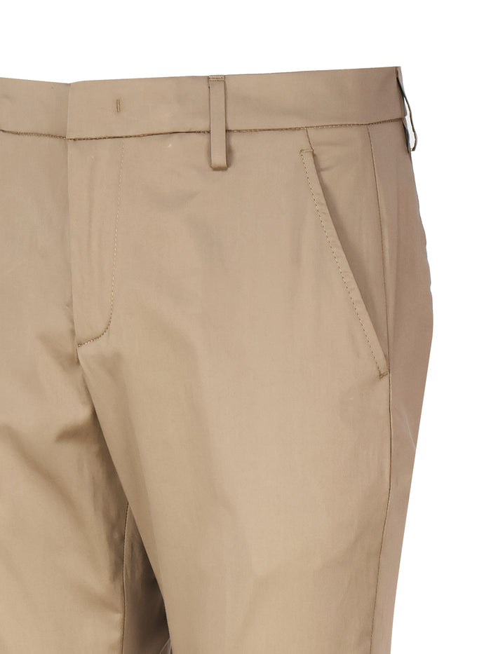 Dondup Rtw Brown Cotton Elastan