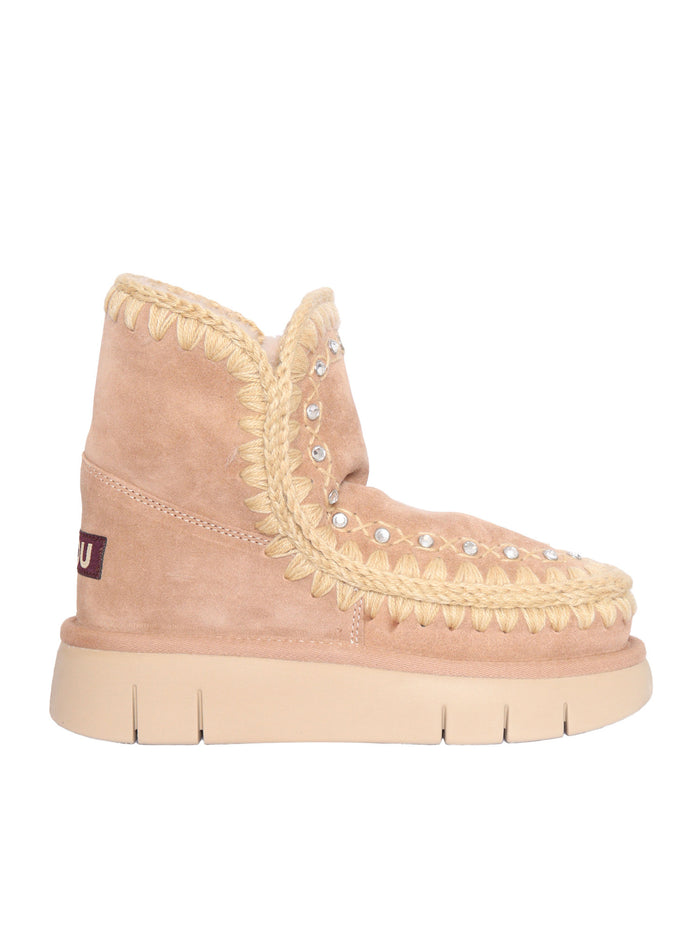 Bounce boot strass Camel